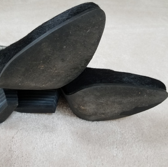 Black calf leather heels - Picture 6 of 6